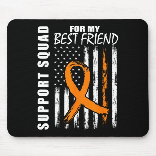 Beste Vriend Gifts Multiple Sclerosis Flag Onderst Muismat (Voorkant)