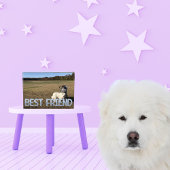 Beste vriend glitter hond fotoblok