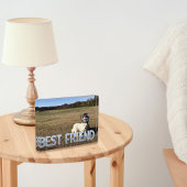 Beste vriend glitter hond fotoblok