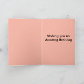 Beste Vriend Grappige Verjaardag Kaart (Binnen)