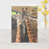 Beste vriend Grappige verjaardagskaart, pratende g Kaart (Gele Bloem)