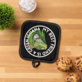 Beste Vriend Groene Iguana Pannenlap (Top down)