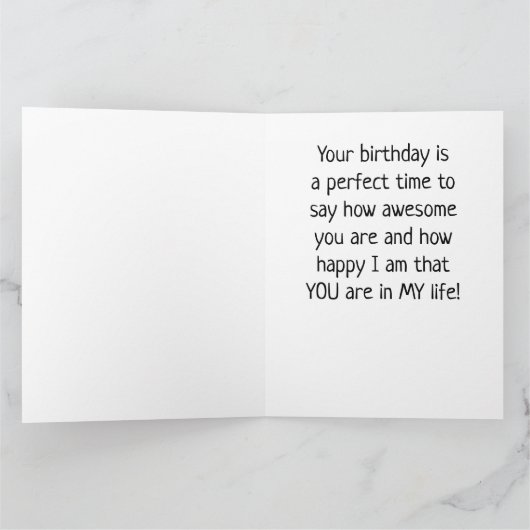 **BESTE VRIEND** GROTE WISSEN KAART (Binnen)