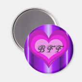 Beste Vriend hart Magneet (Voorkant / Achterkant)