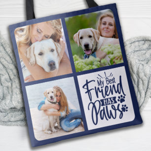 Beste vriend heeft Pet Foto Hondenliefhebber Aange Tote Bag