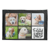 Beste vriend heeft Pet Photo Hondenliefhebber Aang Kussensloop (Achterkant)