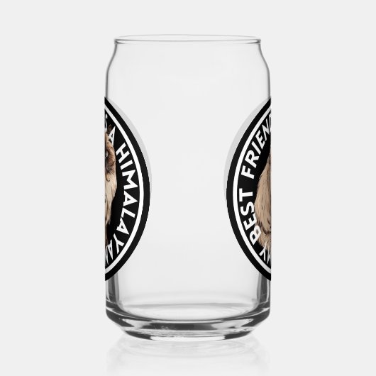 Beste vriend Himalaya Kat Blikvorm Glas (Links)