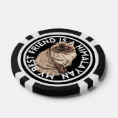 Beste vriend Himalaya Kat Poker Chips (Enkel)