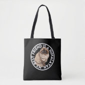 Beste vriend Himalaya Kat Tote Bag (Voorkant)