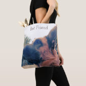 Beste vriend. Hond. Tote Bag (Dichtbij)