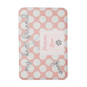 Beste vriend hondje badmat (Voorkant Verticaal)