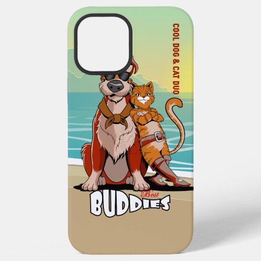 Beste vriend iPhone hoesje (Achterkant)