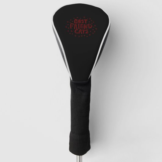 Beste Vriend Katten Golfheadcover (Voorkant)