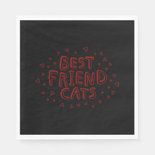 Beste Vriend Katten Servet