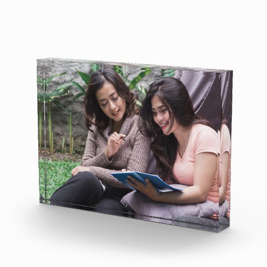 Beste vriend Kerstcadeau voor Vriendschap Fotoblokken (Rechts)