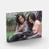 Beste vriend Kerstcadeau voor Vriendschap Fotoblokken (Links)