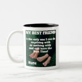  beste vriend koffie Mok (Links)