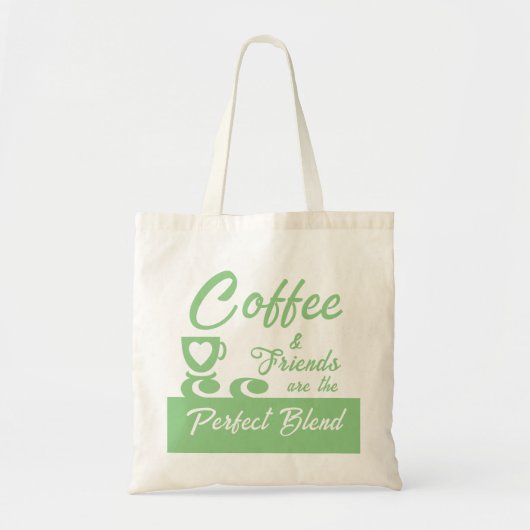 Beste vriend koffieliefhebber tote bag (Voorkant)