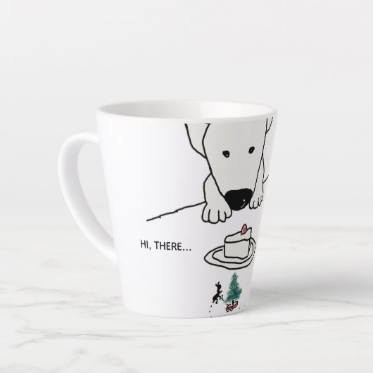 Beste vriend latte mok (Linkerhoek)