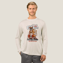 Beste vriend (lichte modus) | Heren lange mouw Tri-Blend Shirt