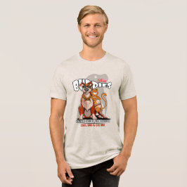 Beste vriend (lichte modus) | Heren Tri-Blend Shirt
