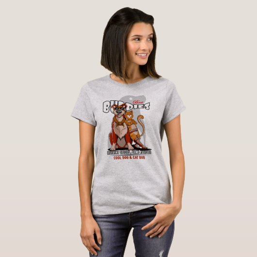 Beste vriend (lichte modus) | Vrouwen T-shirt (Voorkant volledig)