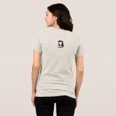 Beste vriend (lichte modus) | Vrouwen Tri-Blend Shirt (Achterkant volledig)