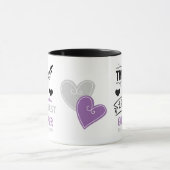 Beste vriend maakt peter doop mok (Midden)