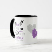 Beste vriend maakt peter doop mok (Voorkant links)