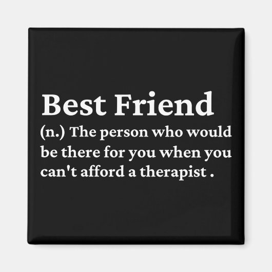 Beste vriend magneet (Voorkant)