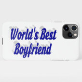 Beste vriend met blauwe tekst iPhone case iPhone Hoesje (Achterkant horizontaal)