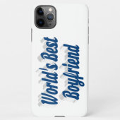 Beste vriend met zee blauwe tekst iPhone case iPhone Hoesje (Achterkant)