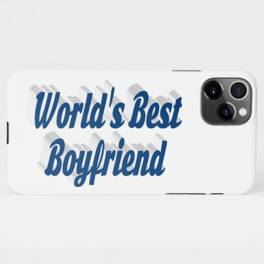 Beste vriend met zee blauwe tekst iPhone case iPhone Hoesje (Achterkant horizontaal)