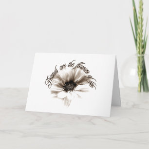 ***BESTE VRIEND*** MOOIE BLOEM "VERJAARDAGSWENS" KAART