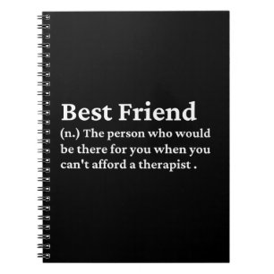 Beste vriend notitieboek