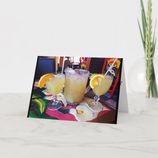 *BESTE VRIEND OOIT* CHEERS EN "HAPPY BIRTHDAY" KAART (Voorkant)