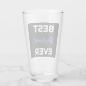 Beste vriend ooit glas (Achterkant)