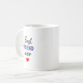 Beste vriend ooit koffiemok (Voorkant links)