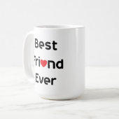 Beste vriend ooit koffiemok (Voorkant links)
