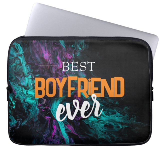 Beste vriend ooit Valentijnsdag Liefje Laptop Sleeve (Voorkant)