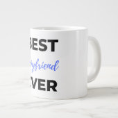 Beste vriend ooit zwart grote koffiekop (Voorkant rechts)