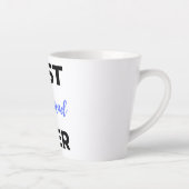 Beste vriend ooit zwart latte mok (Rechts)