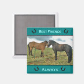 Beste Vriend Paard magneet (Voorkant / Achterkant)
