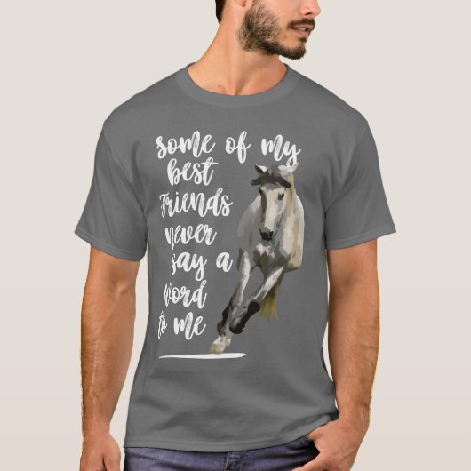 Beste vriend Paard T-shirt (Voorkant)