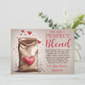 Beste Vriend Perfecte Mix 4 Foto Galentine's Dag Feestdagenkaart (Staand voorkant)