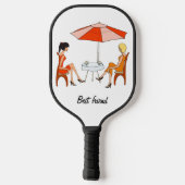 Beste vriend pickleball paddle (Achterkant)