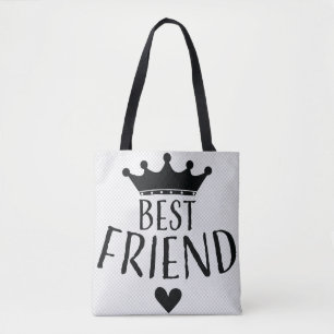 beste vriend QUEENIE BEER kroon logo tas