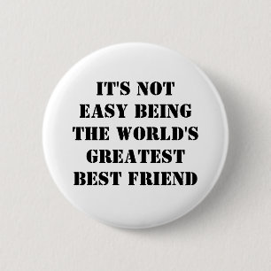 Beste vriend ronde button 5,7 cm