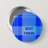 Beste vriend ronde button 7,6 cm (Voorkant /achterkant)