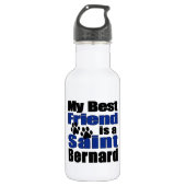 Beste vriend Saint Bernard Waterfles (Voorkant)
